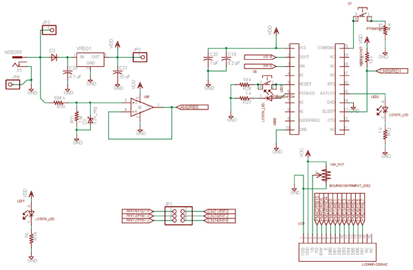 Power input and peripherals circuit Power input and peripherals circuit